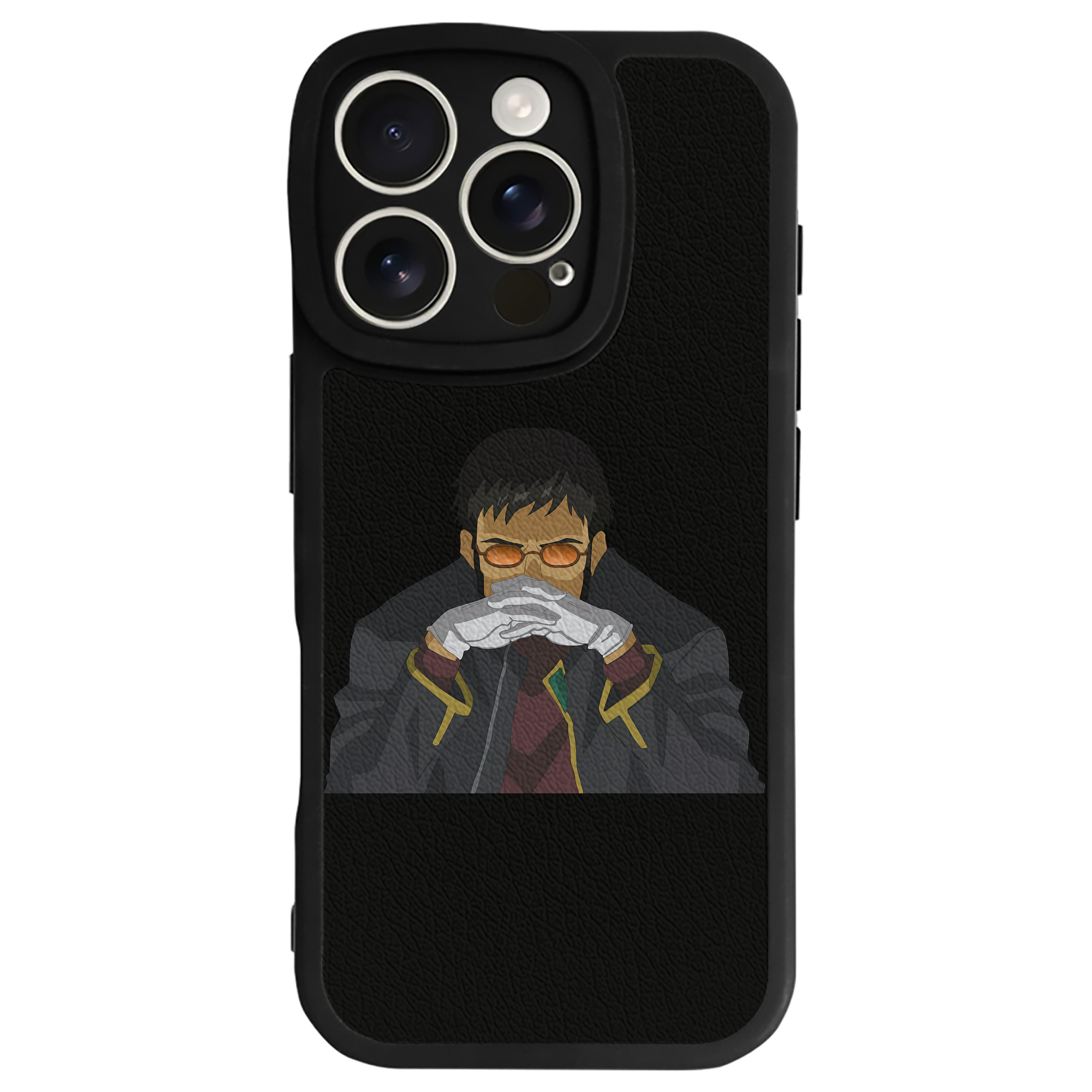 （画像用） EVA 新世紀エヴァンゲリオン 【iPhone 16シリーズ対応】シリコンスマホケース（レザー調） 材質：シリコン